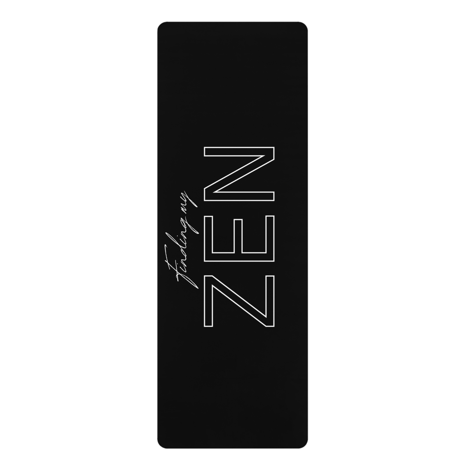 Finding My Zen Rubber Yoga Mat