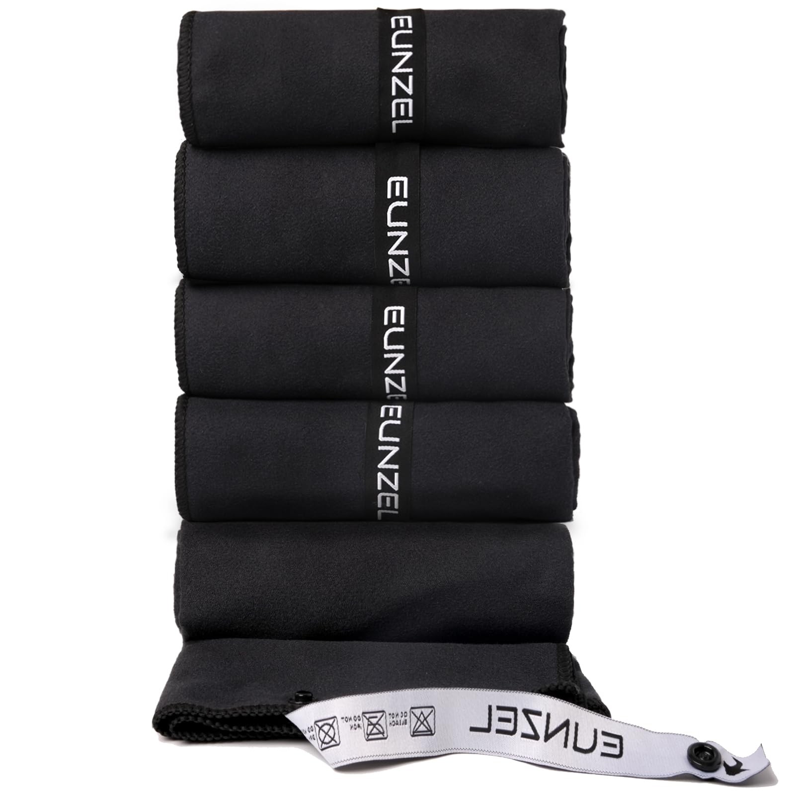 Eunzel Microfiber Workout Towelquick Dry Silver Ion Absorbent Sweat Gym Towel
