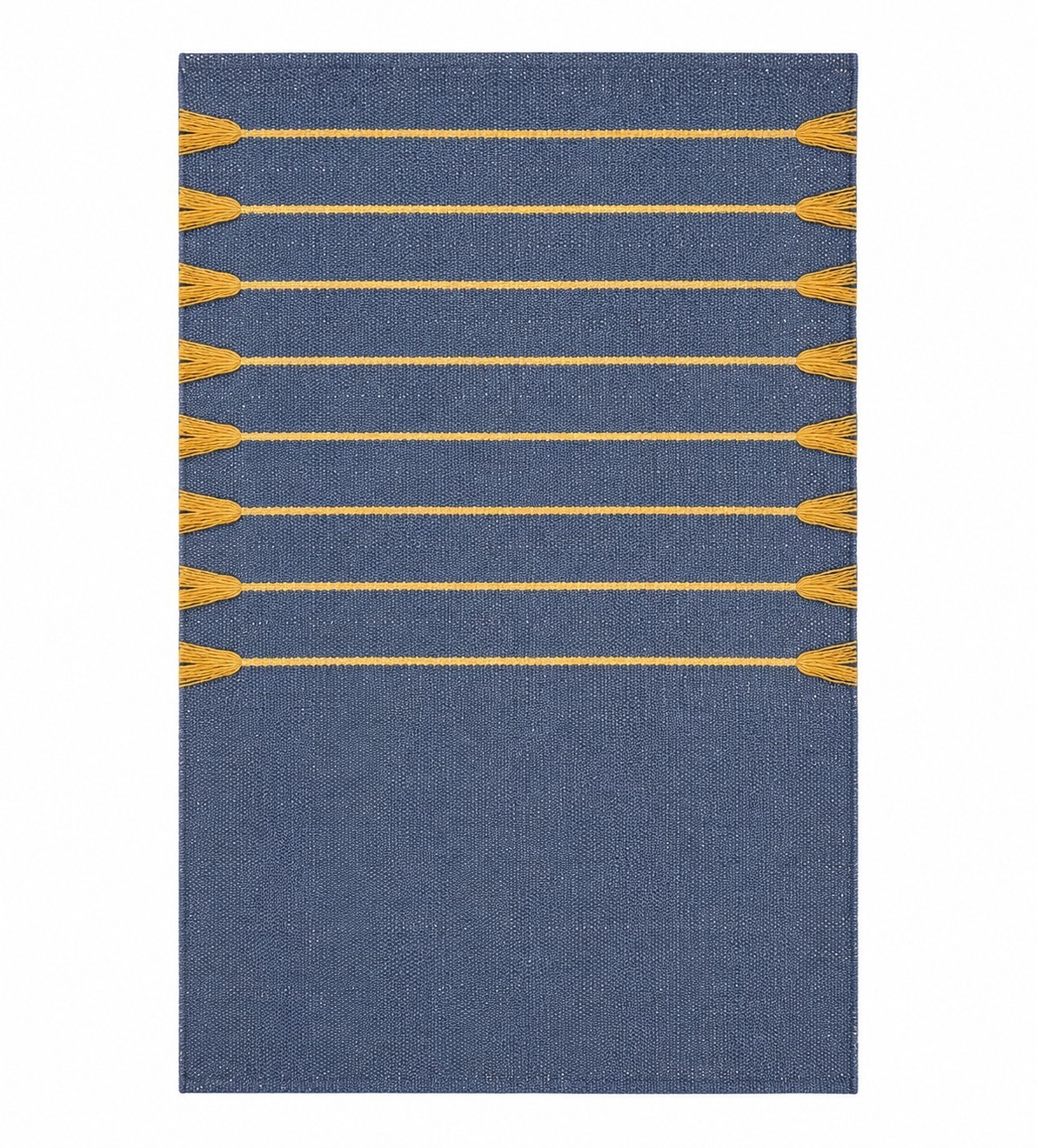 Yoga Mat Thick Non Slip Cotton Exercise Workout Mat Pilates Rug 2×6 FT