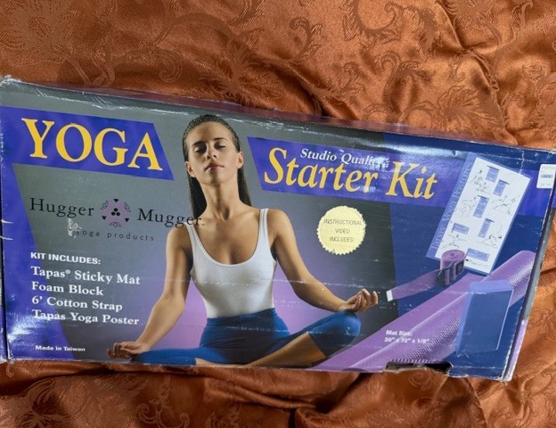 Yoga Starter Kit w/ Yoga Blocks, Sticky Mat, Yoga strap, Poster and Video NEW
