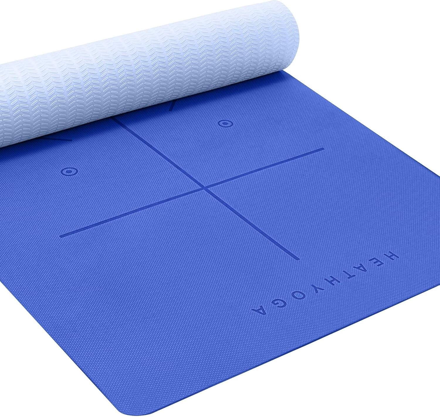 Extra Large Non-Slip Yoga Mat 72″ x 26″ – SGS Certified Eco-Friendly Design