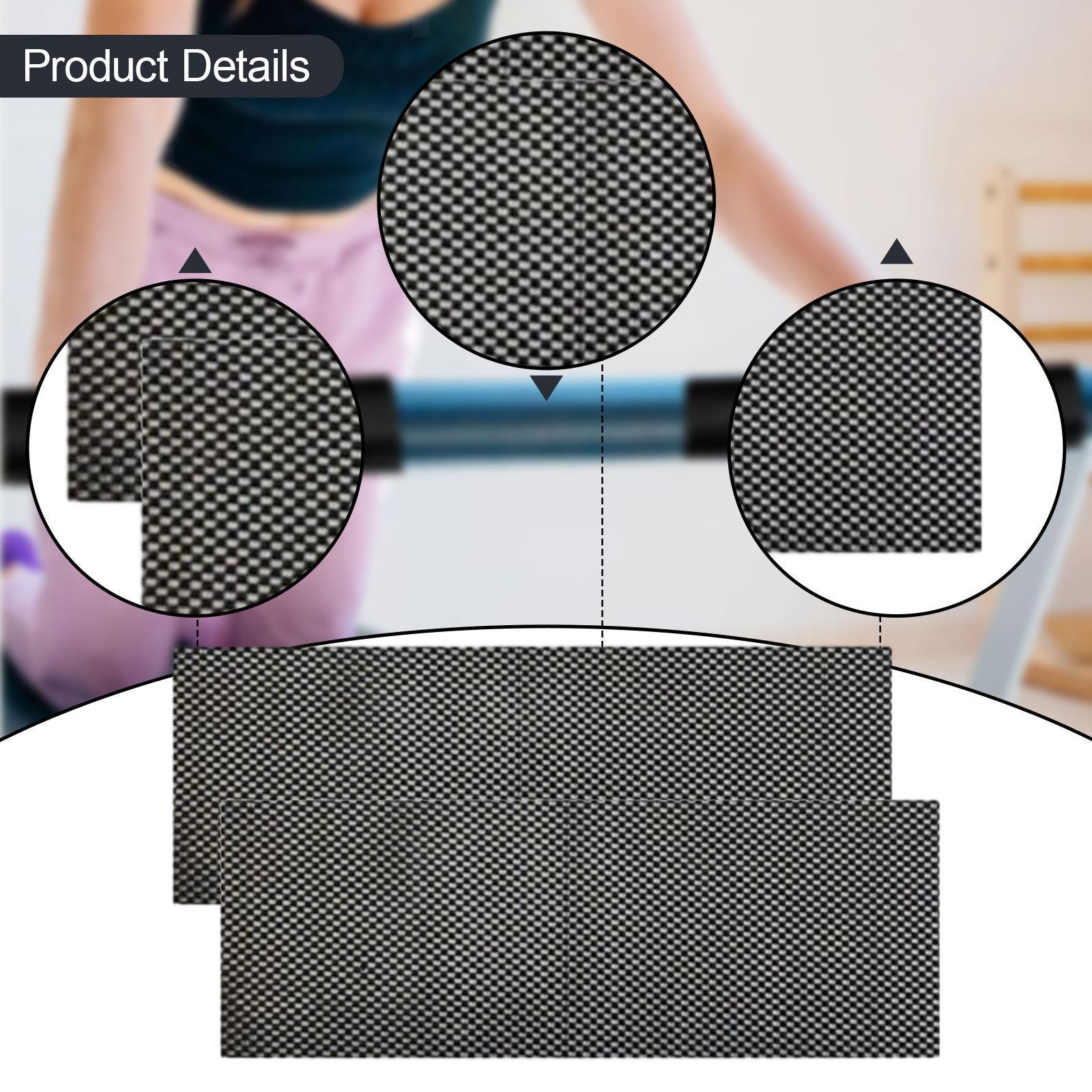 2Pcs Pilates Nonslip Mat Gripper Mat for Women Men Cuttable 9.84inchx23.62inch