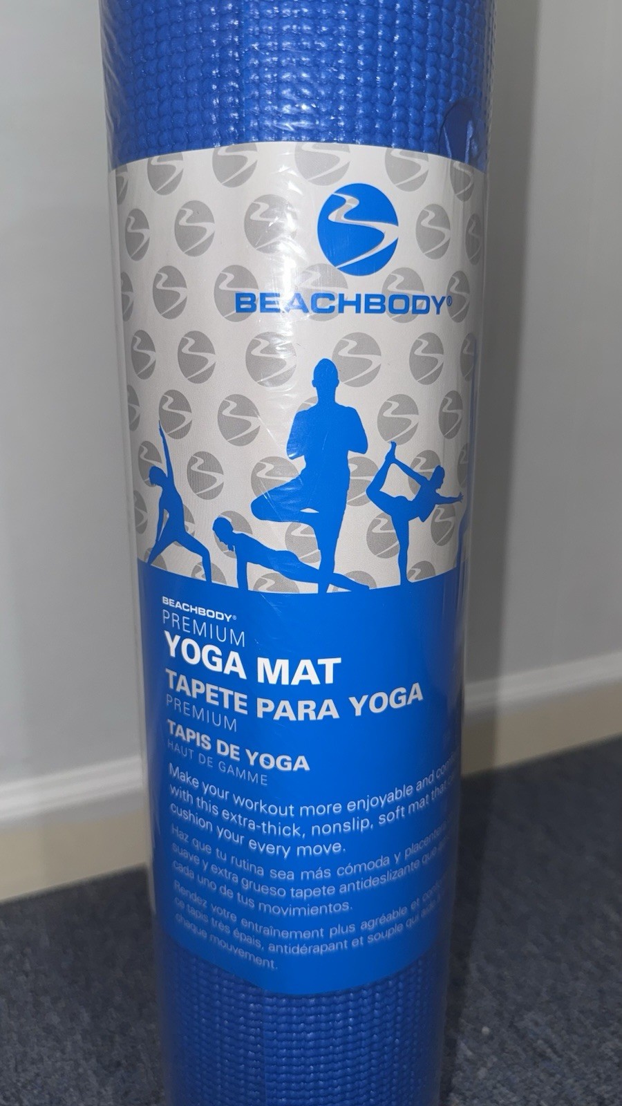 Beachbody PREMIUM 71″x26″ YOGA Mat Workout Exercise Training Yoga Floor Mat NEW