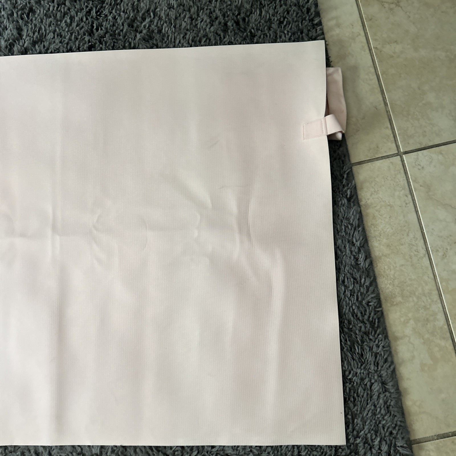 Lululemon Pink Yoga Mat Towel Cover Athletic Work Out Fitness Exercise VG