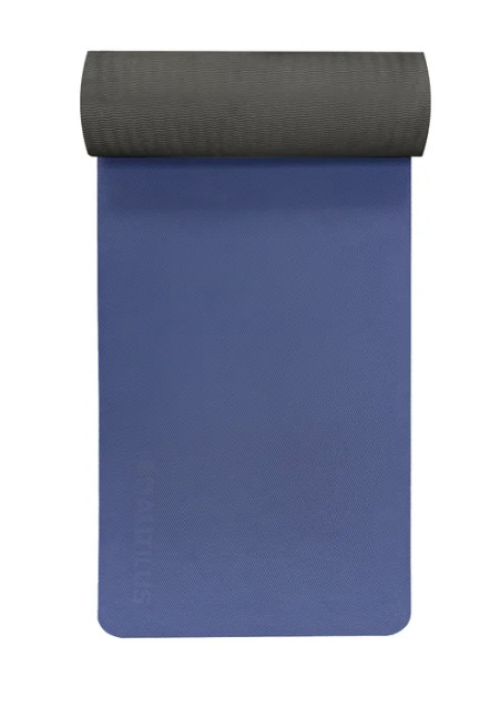 Nautilus Yoga Mat with Strap: DARK BLUE (FREE SHIPPING)