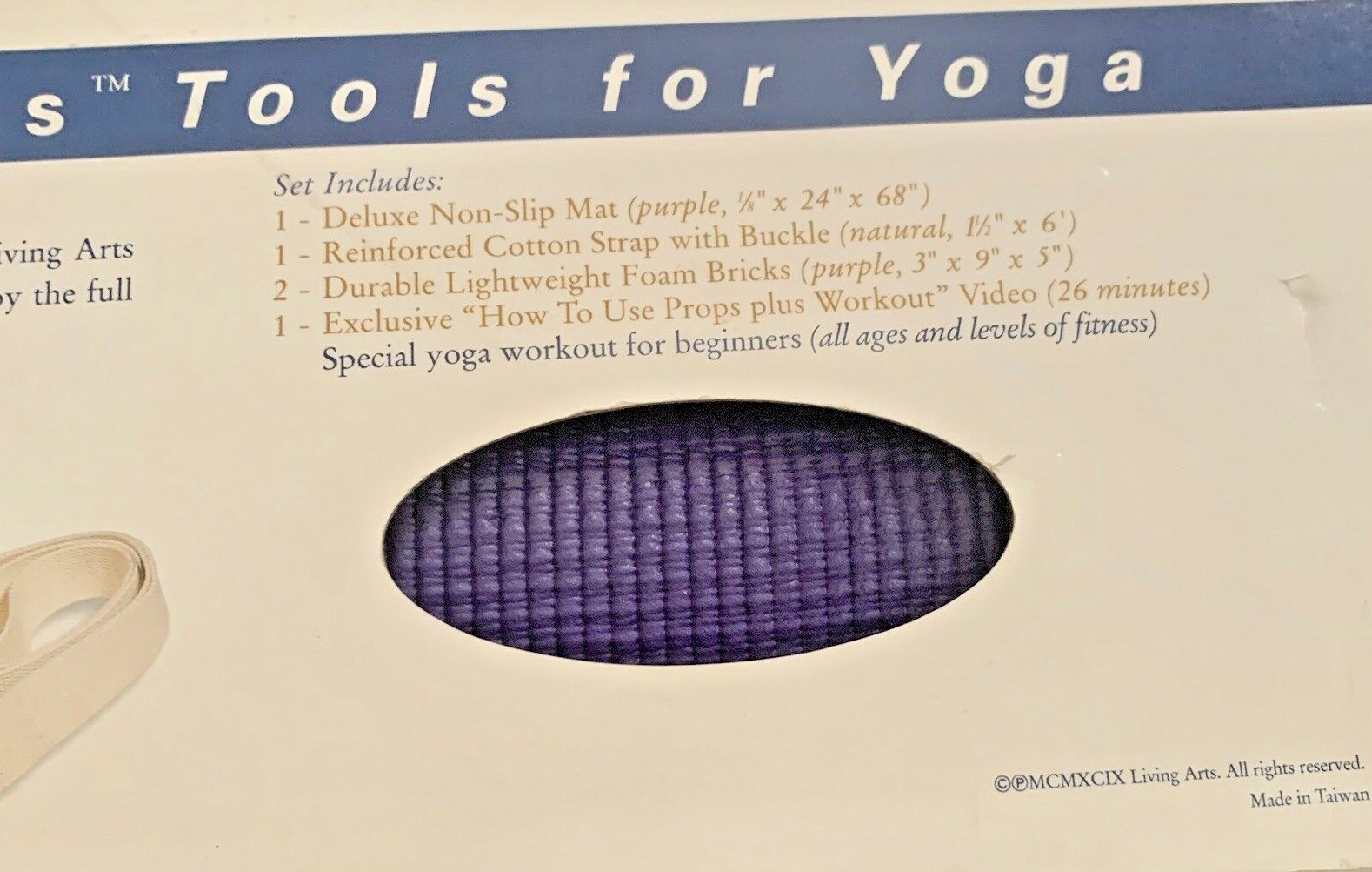 BEGINNERS YOGA MAT, ACCESSORIES, & INSTRUCTIONAL VIDEO Yoga Essentials Tools