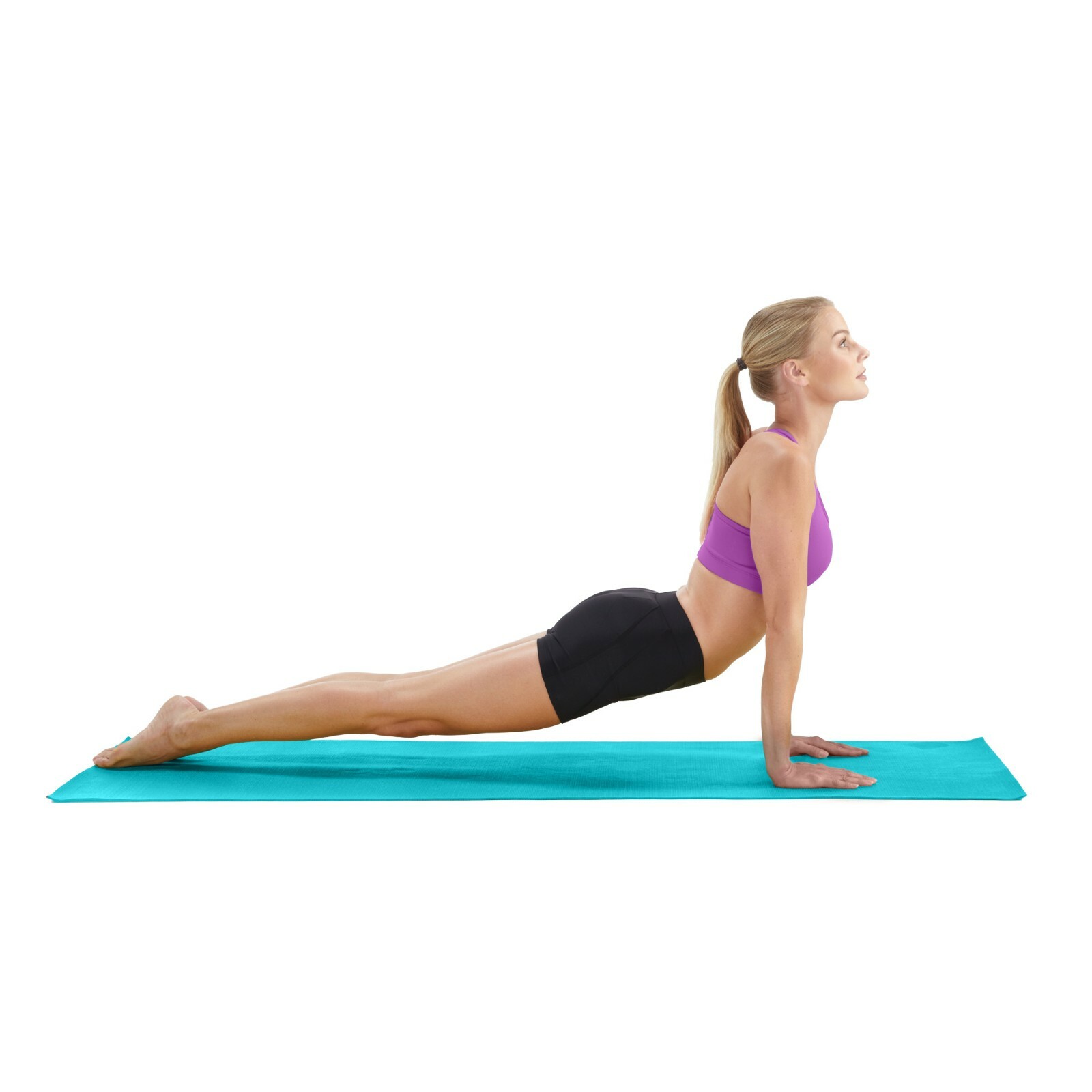 DANSKIN Standard 5MM Yoga Pilates Mat & And Carry Strap Bikram Hot 26+2 Vinyasa