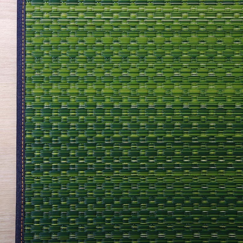 IKEHIKO Tatami Yoga Mat Joy Igusa Rush Grass Denim Style 60x180cm Japan