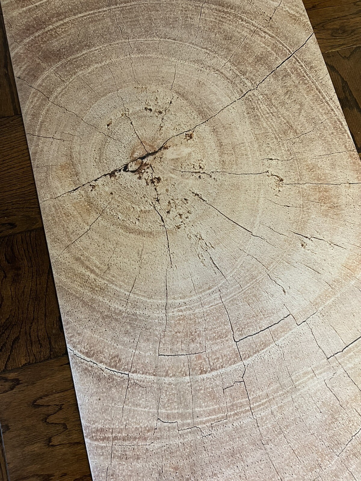 Yoga Mat Kess Inhouse Susan Sanders Aging Wood Tree 72” x 24”