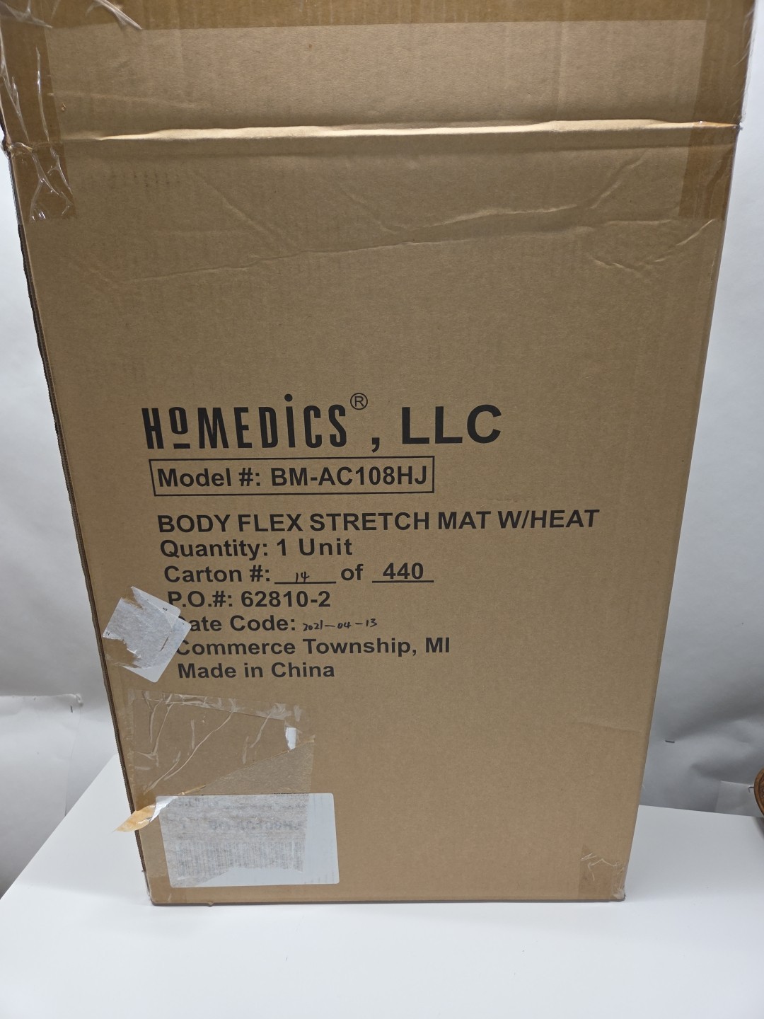 HoMedics Body Flex Stretch Mat W/Heat