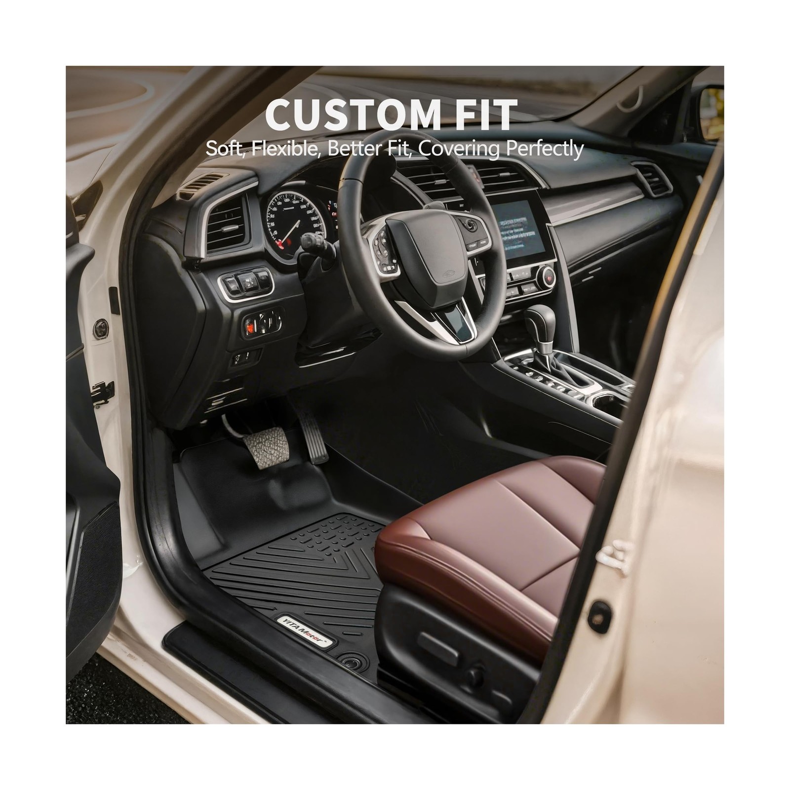 YITAMOTOR Floor Mats Compatible with 2019-2026 Chevrolet Silverado 1500/GMC S…