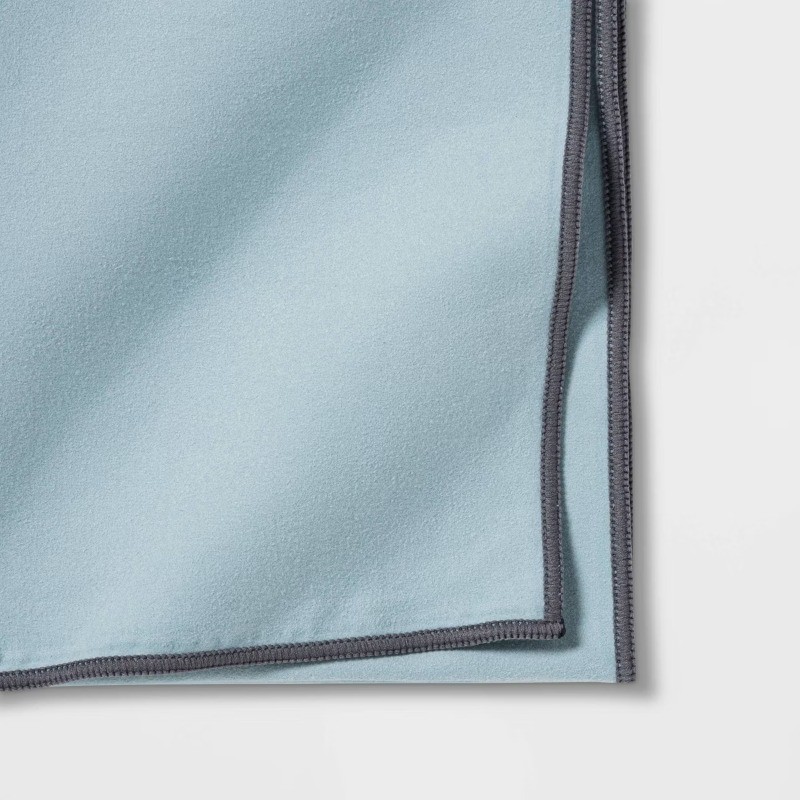 Yoga Hand Towel Blue – Polyester Sports Accessory