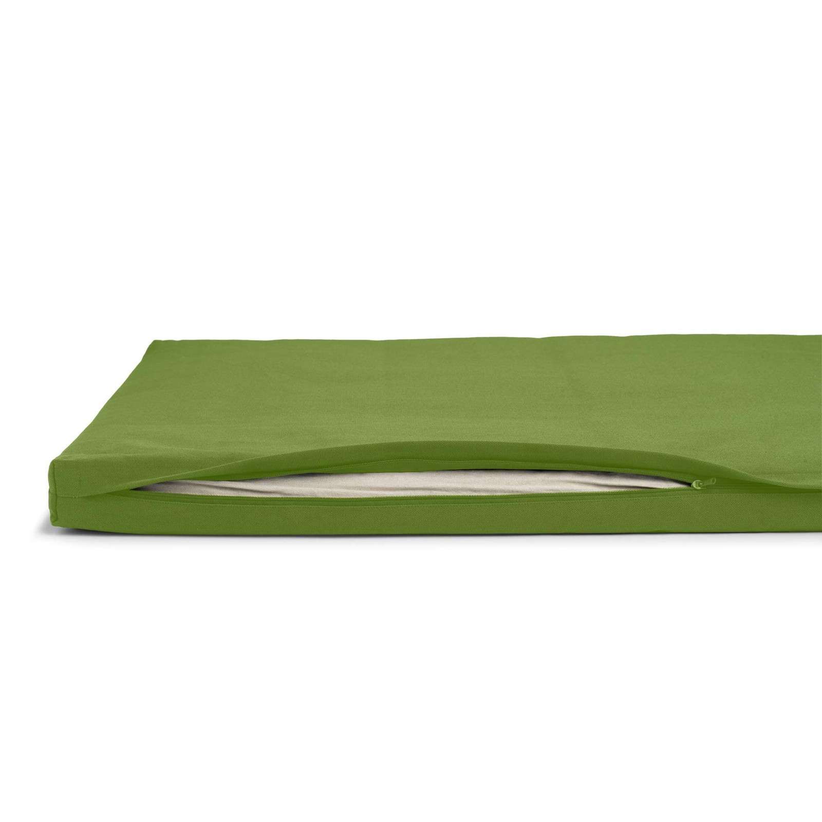 Zabuton Meditation Mat | Organic Cotton | Recycled Wool Fiber Filler Bl…