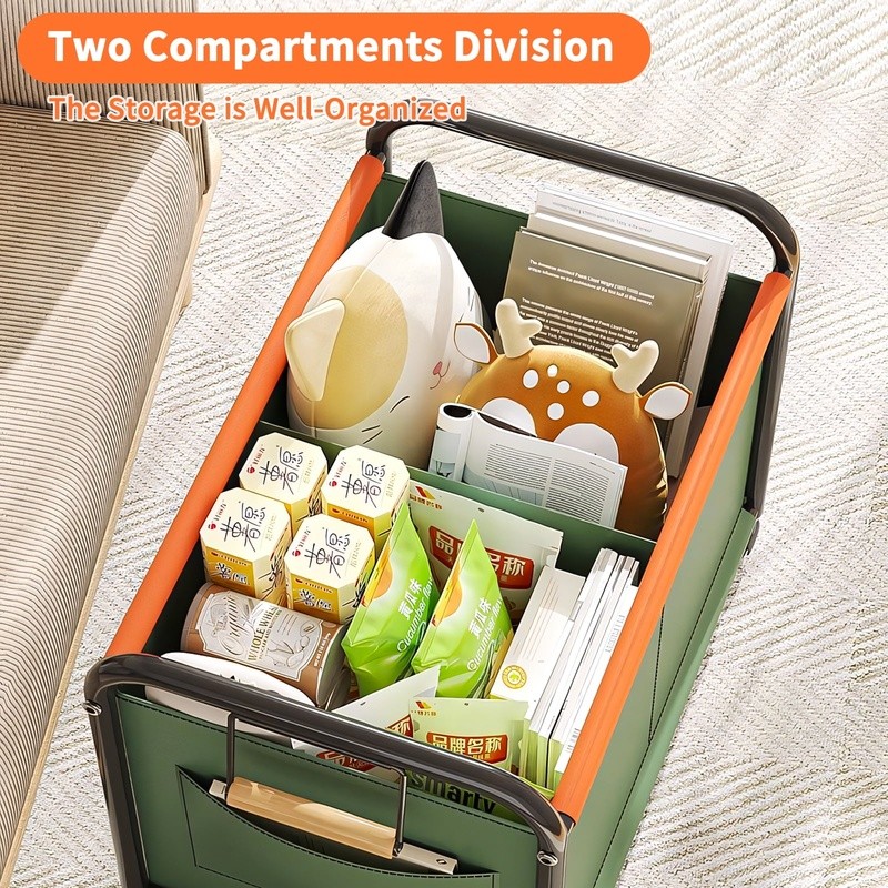 Portable Wheeled Home Gym Storage Rack Rolling Cart Yoga Mats Foam Rollers Toys