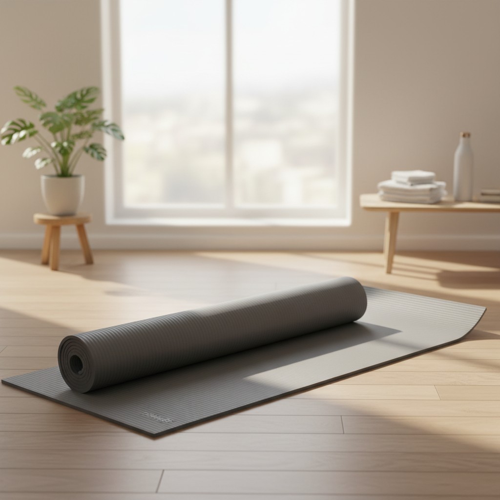 Durable Non-Slip Yoga Mat with Carrying Strap – 1/2 Inch Foam for Serious Yogis