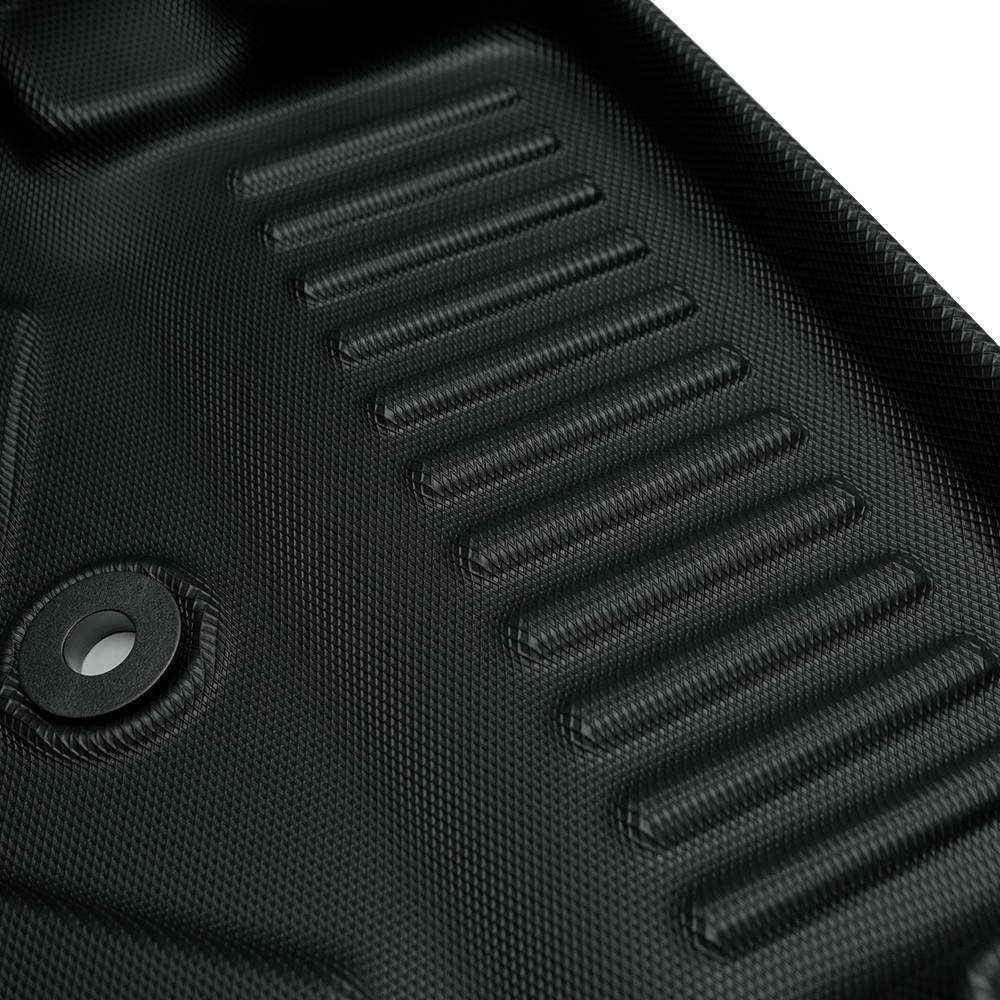 MKR Non-Slip Durable TPE ECO Car Floor Mat Compatible With Jeep Wrangler JL 4xe