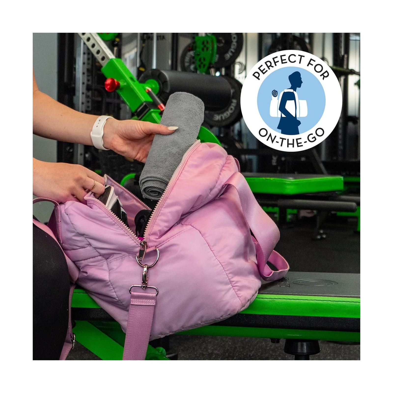 S&T INC. Microfiber Sweat Towel for Gym, Yoga Towel for Home Gym, Workout Tow…