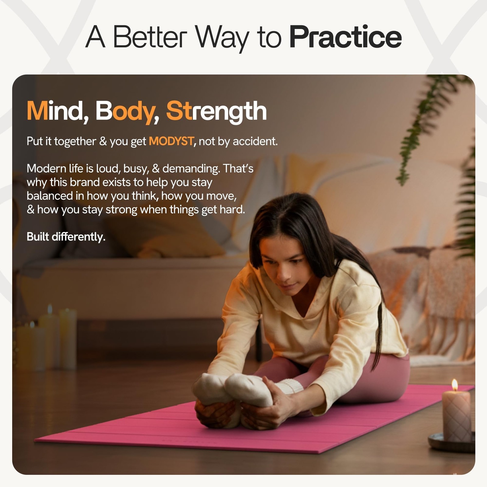 Folding Yoga Mat, TPE Folding Yoga Mat, Foldable Exercise Mat for Yoga, Pilat…