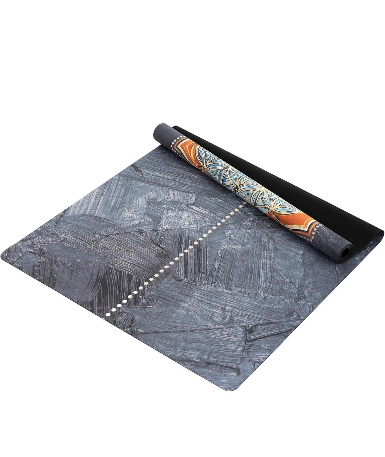 Yvonne Breeze Travel Yoga Mat – 1/16″ (1.5mm) Thin, Lightweight,