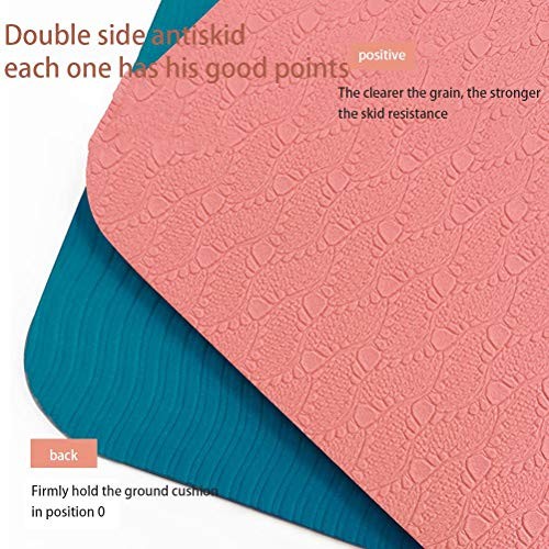 Yoga Mat High Elasticity Non Slip Gymnastics Small TPE Cushioning Workout