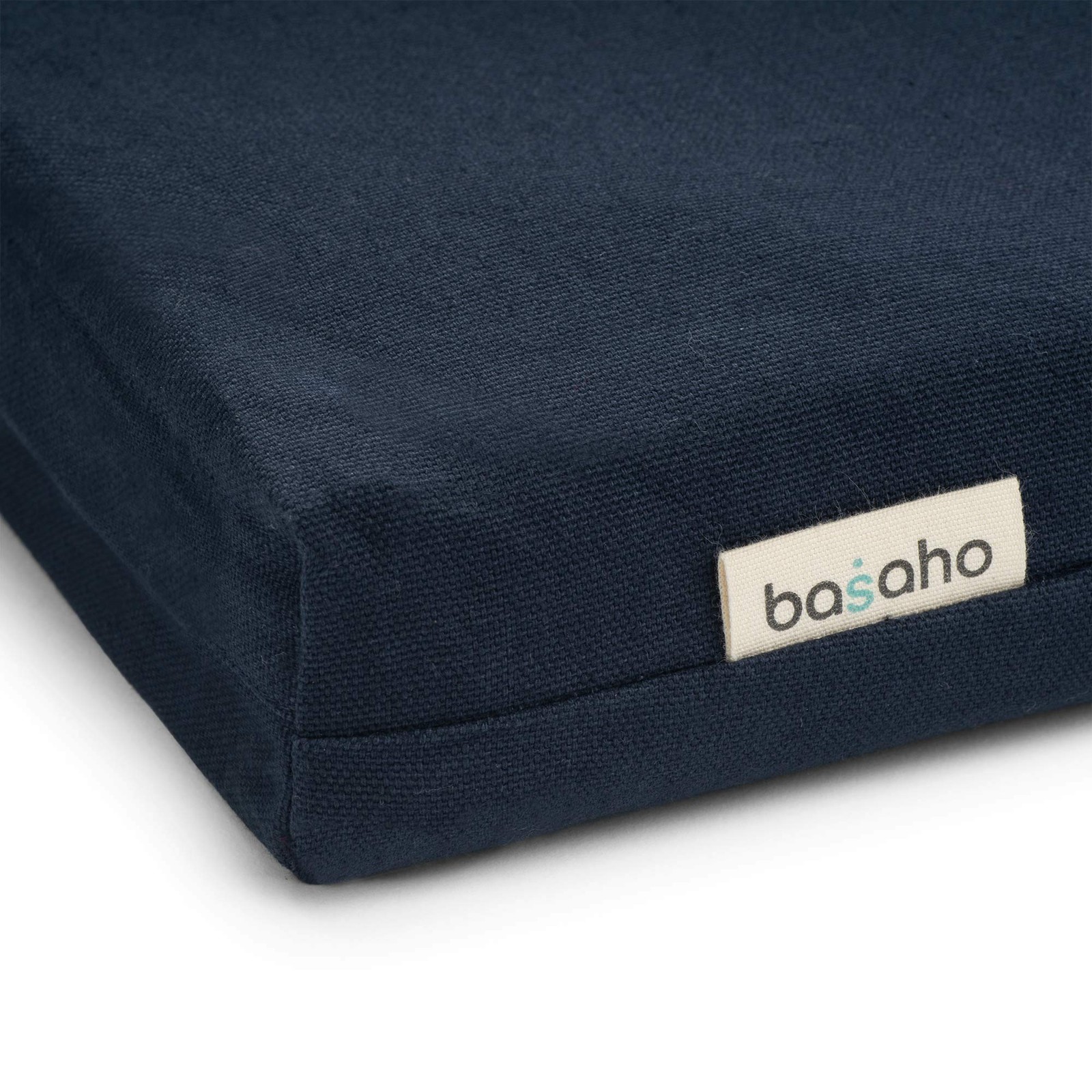 Zabuton Meditation Mat | Organic Cotton | Recycled Wool Fiber Filler Bl…
