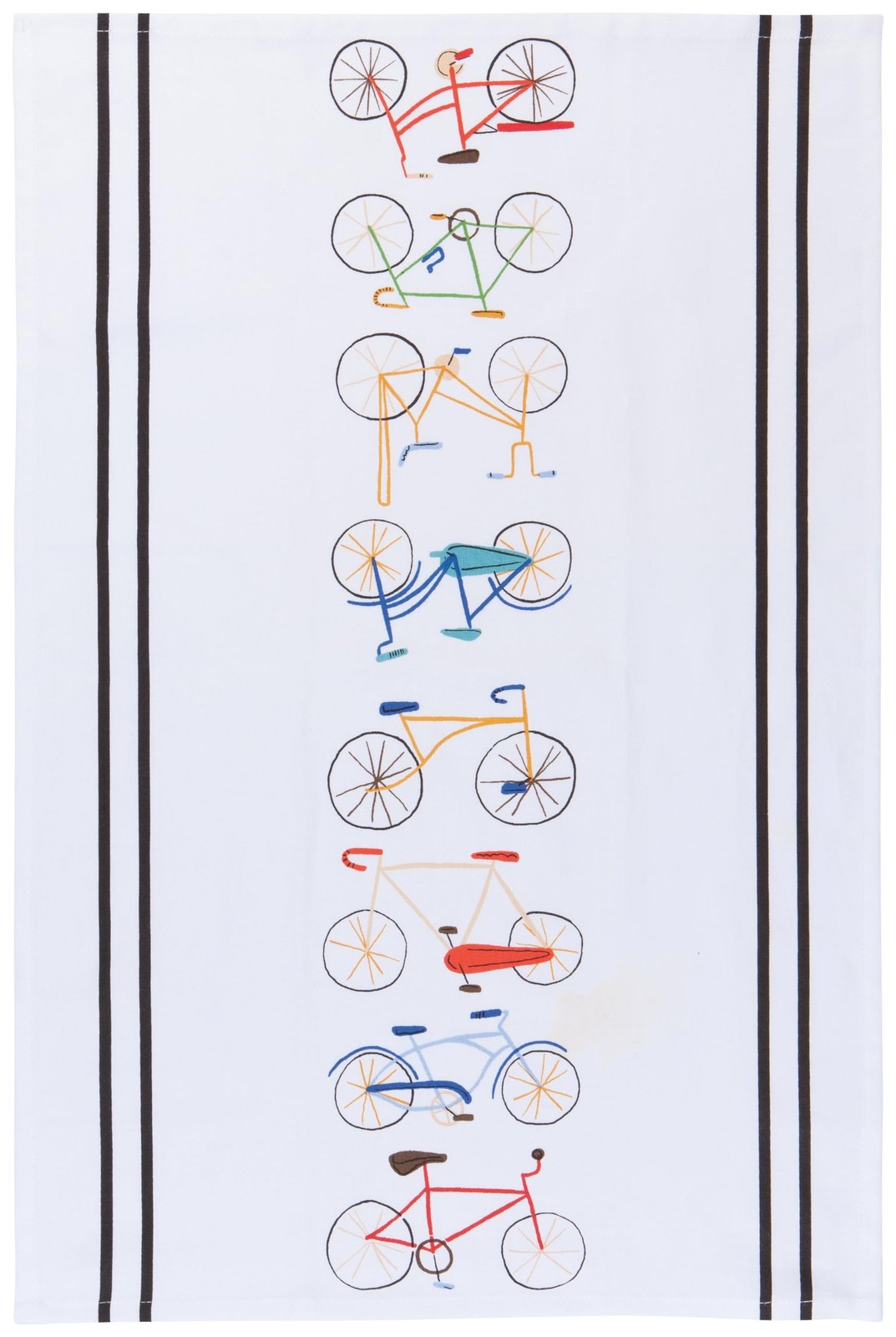 Now Designs Cruiser Bike Printed Kitchen Towel, 18×28 inches