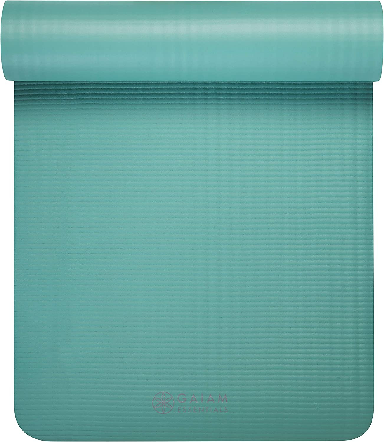 Gaiam Thick Yoga Mat with Easy-Cinch Carrying Strap