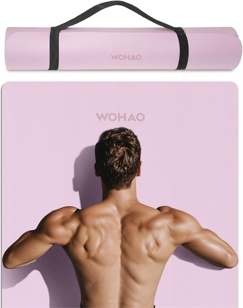 WOHAO 72X32 LAVENDER YOGA MAT
