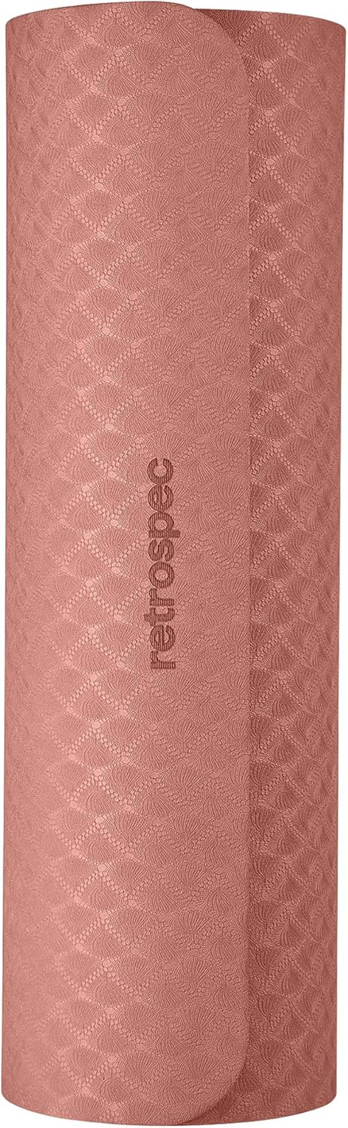 Zuma Yoga Mat | 1/2 Inch Thick Non Slip Workout Mat | TPE Exercise Mat for Yoga,