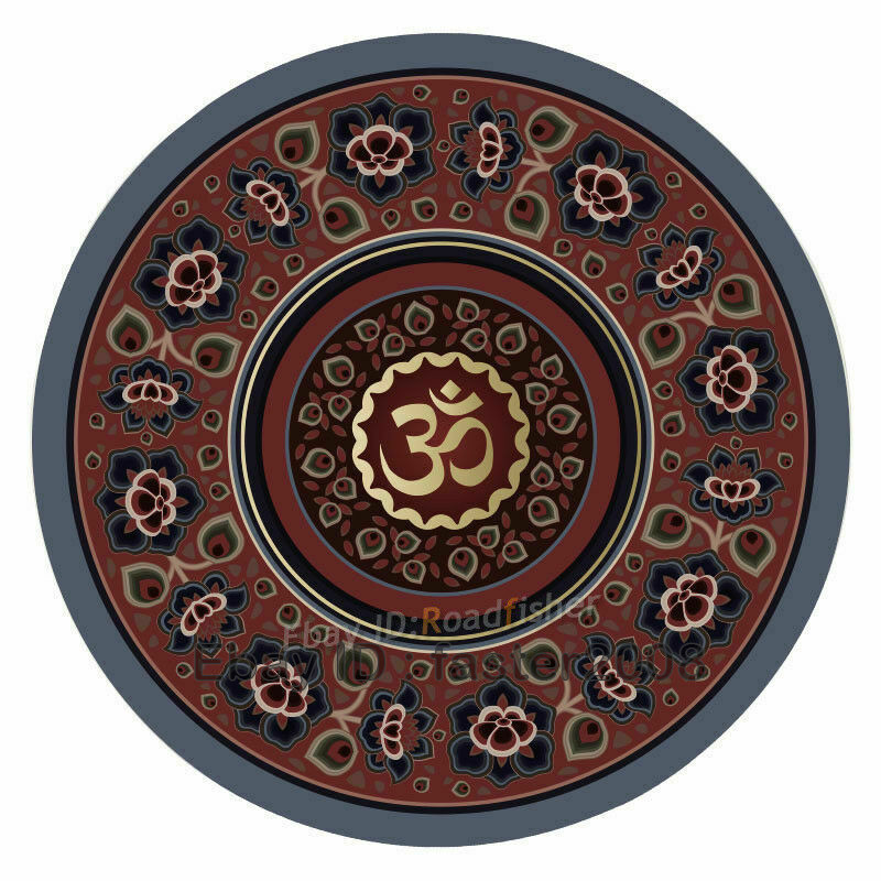 Round Yoga Mat Pilates Gym Mat Pad Non-Slip Cushion Meditation Mat Floor Mat HOT