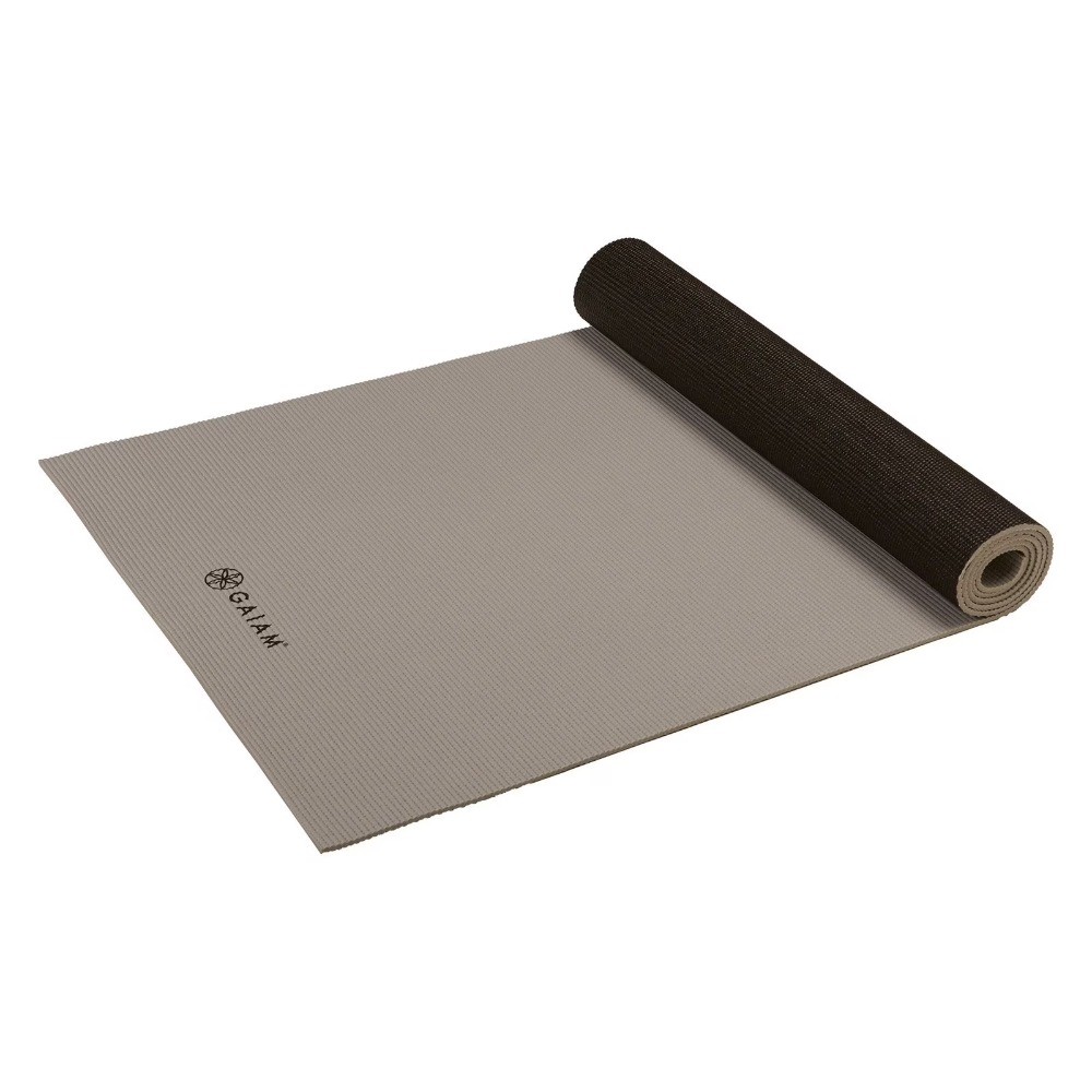 2-Color Yoga Mat, Granite Storm, 5mm