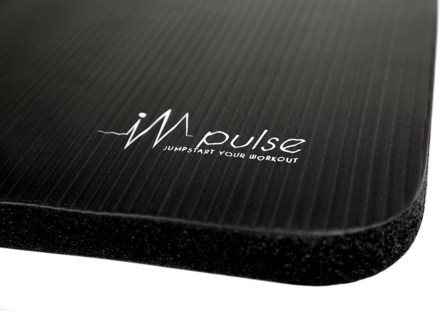 Impulse Fitness Knee Mat – Extra Thick 1″ Pad for Kneeling Portable Exercise Mat