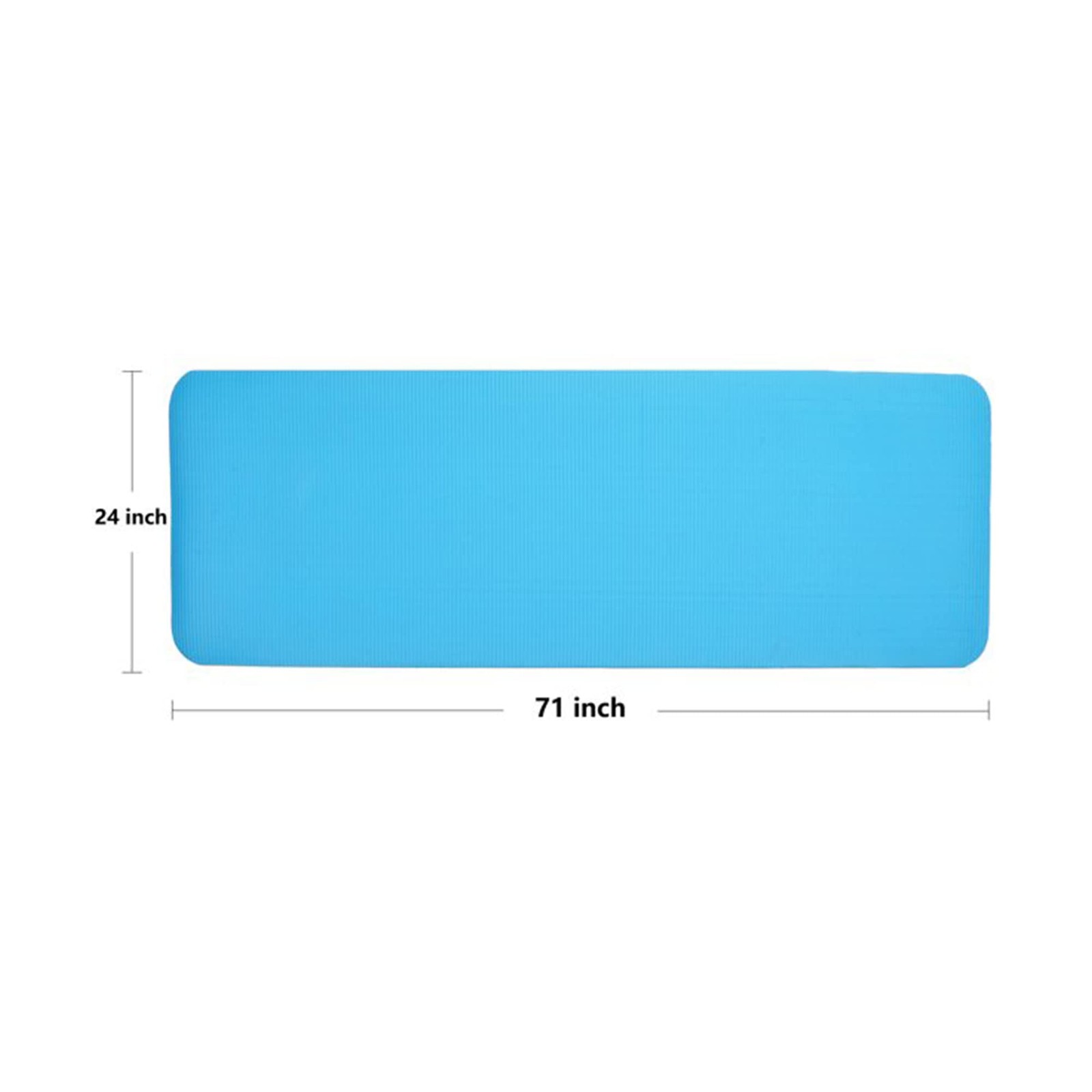 Extra Thick Yoga Mat and Knee Pad Set High Density