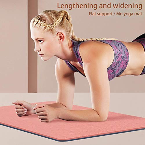 Yoga Mat High Elasticity Non Slip Gymnastics Small TPE Cushioning Workout
