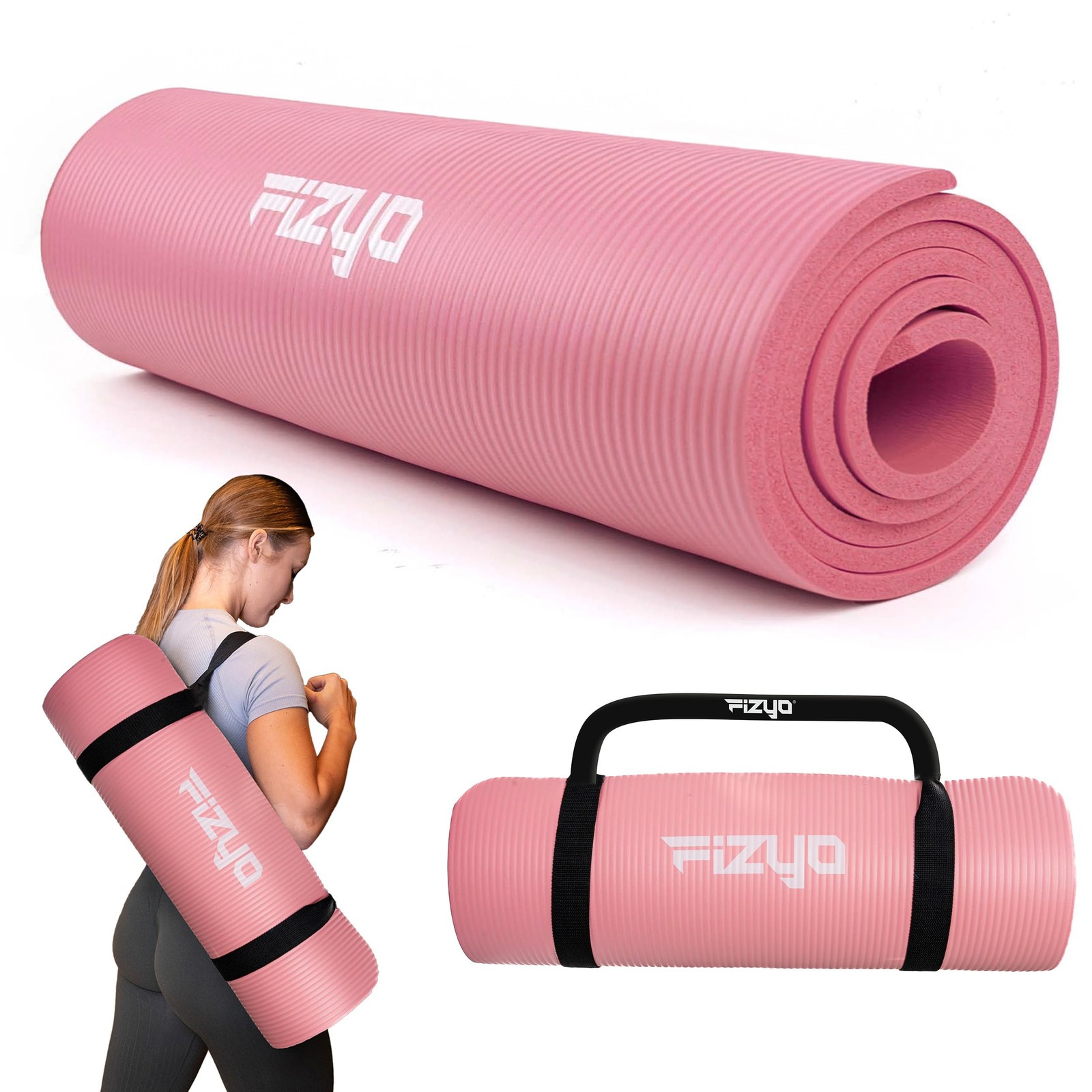 Non Slip Yoga Mat NBR Foam 190x100x1.5cm – Extra Large Fitness and…
