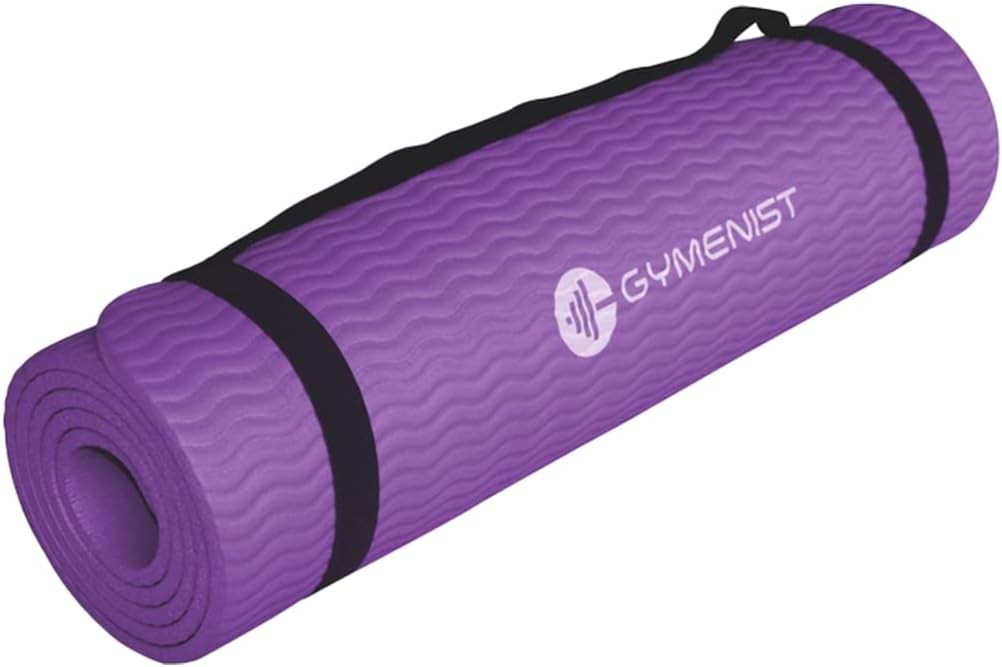 Thick Exercise Yoga Floor Mat Nbr 24 X 71 Inches Great Camping Cardio Workout