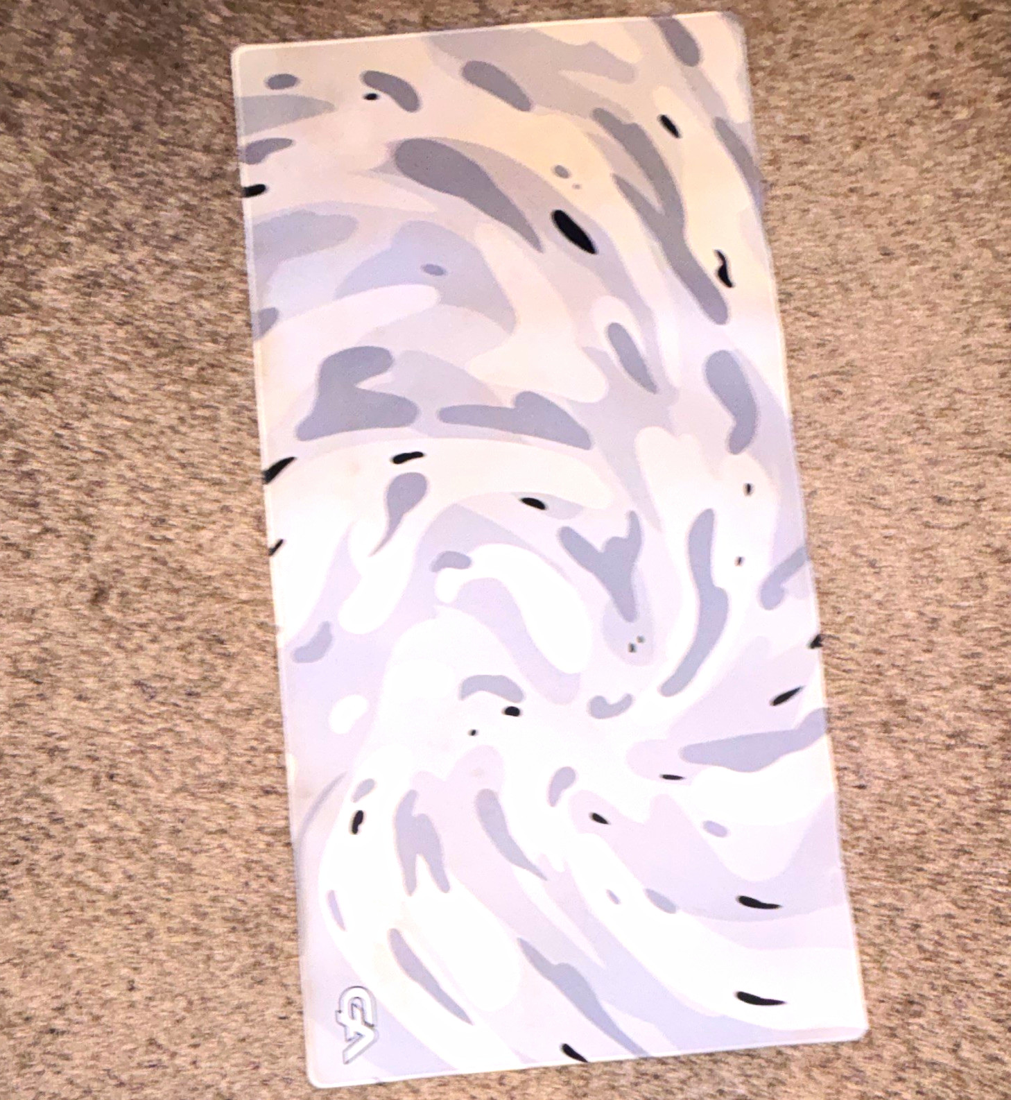 GA snow swirl mousepad used 36 x 18