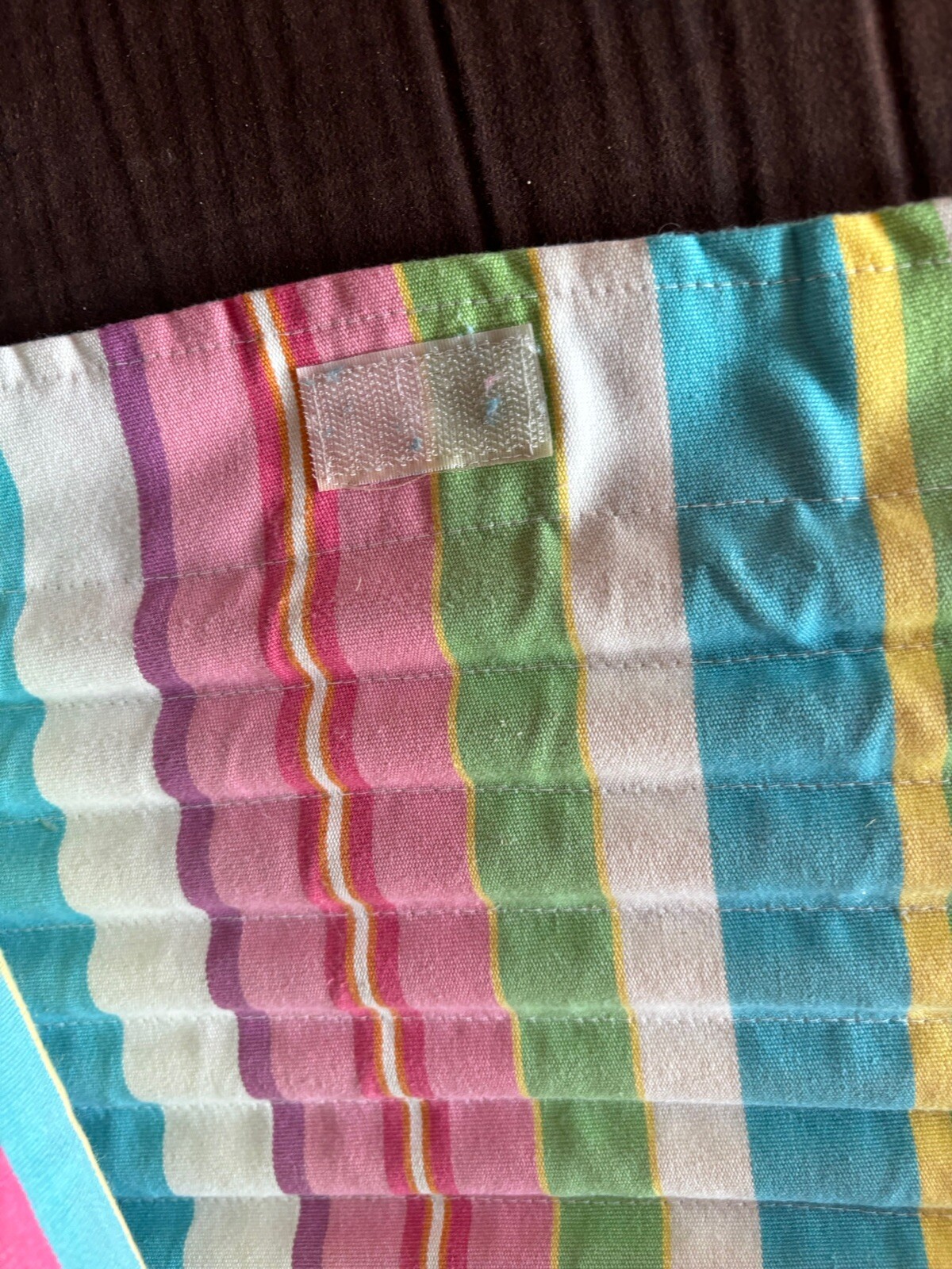 Cotton Yoga/Sleep Camp Cot Mat With Detachable Bolster Carry Handle Never Used