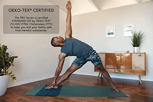 Manduka PRO79-LONG & WIDE-MIDNIGHT Yoga Mat 79″ x 52″ 6mm Studio Quality