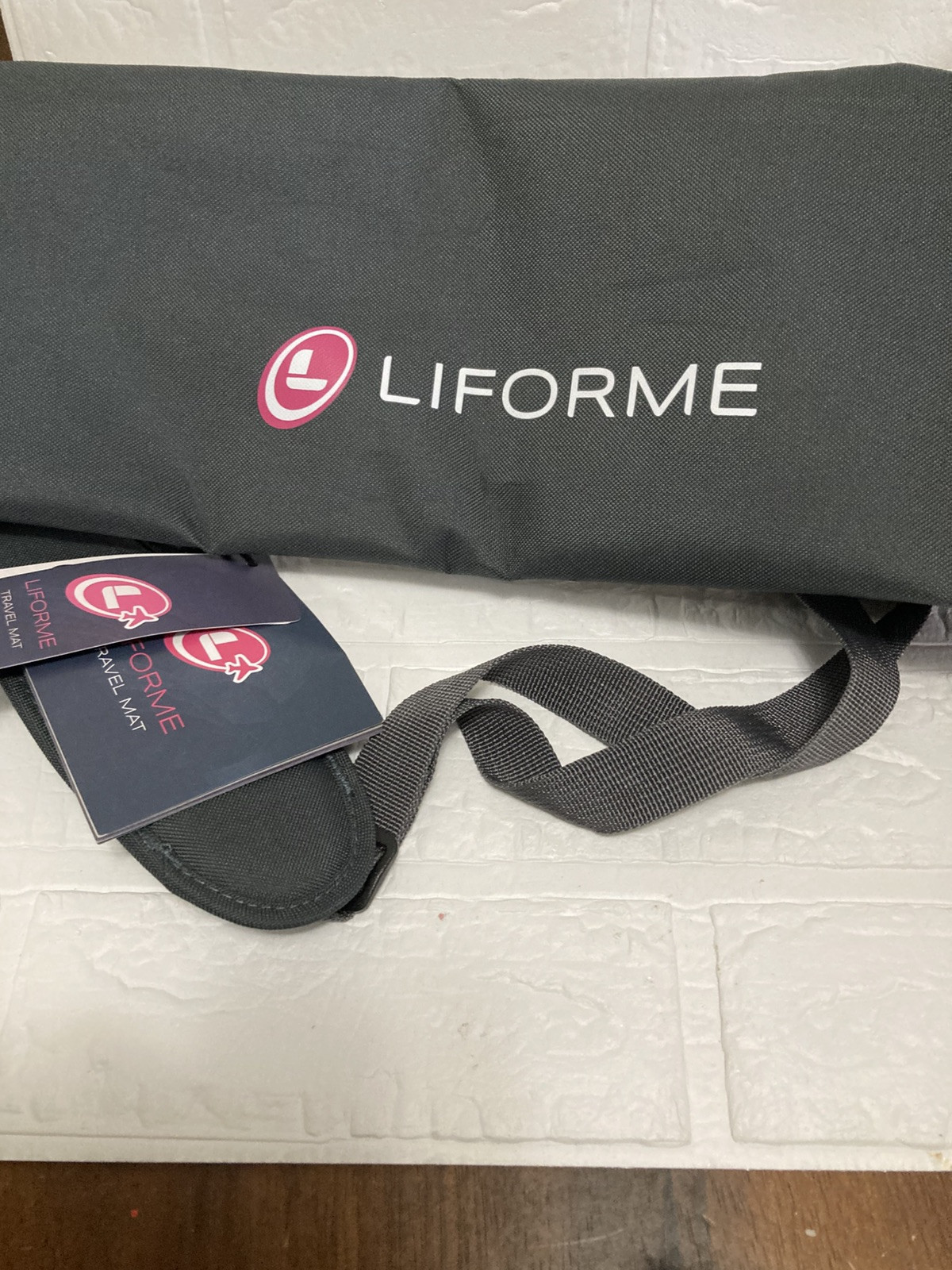 Liforme Gray Travel Case New