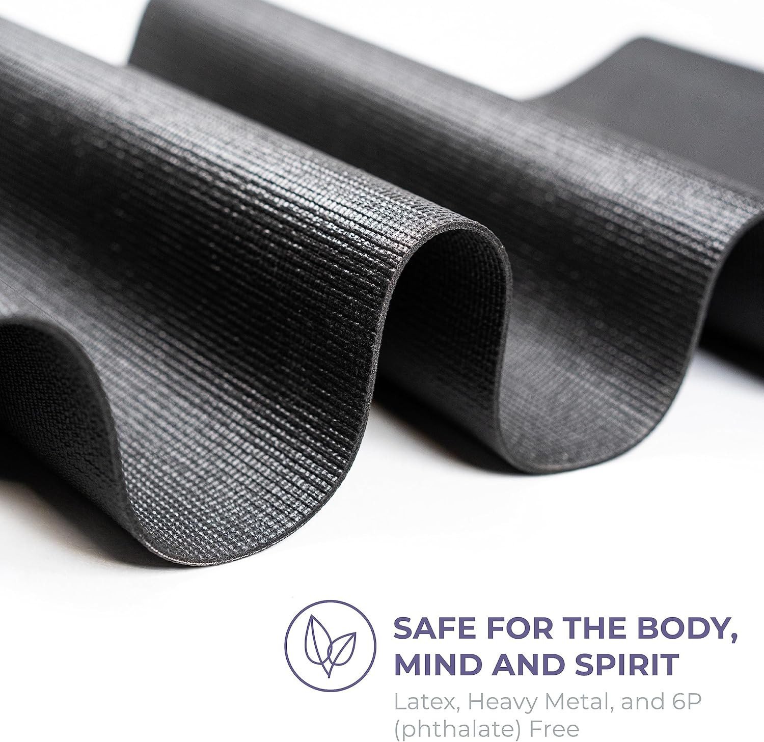 6 Pack Yoga Mats 72×24 Inch 5mm Non Slip Exercise Fitness Workout Mats
