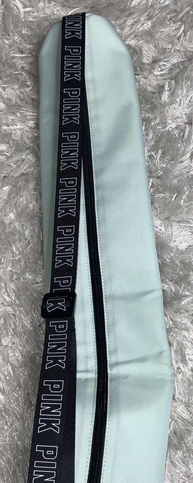 Victoria’s Secret Pink Yoga Pilates Exercise Mat Gym Sport Light Green Bag