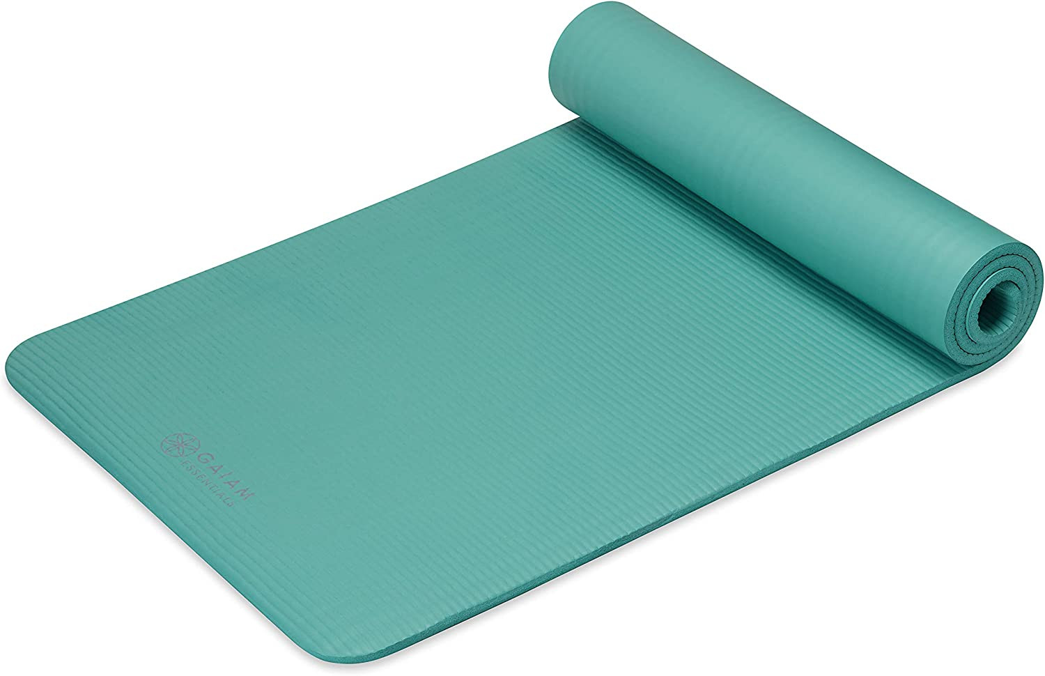 Gaiam Thick Yoga Mat with Easy-Cinch Carrying Strap