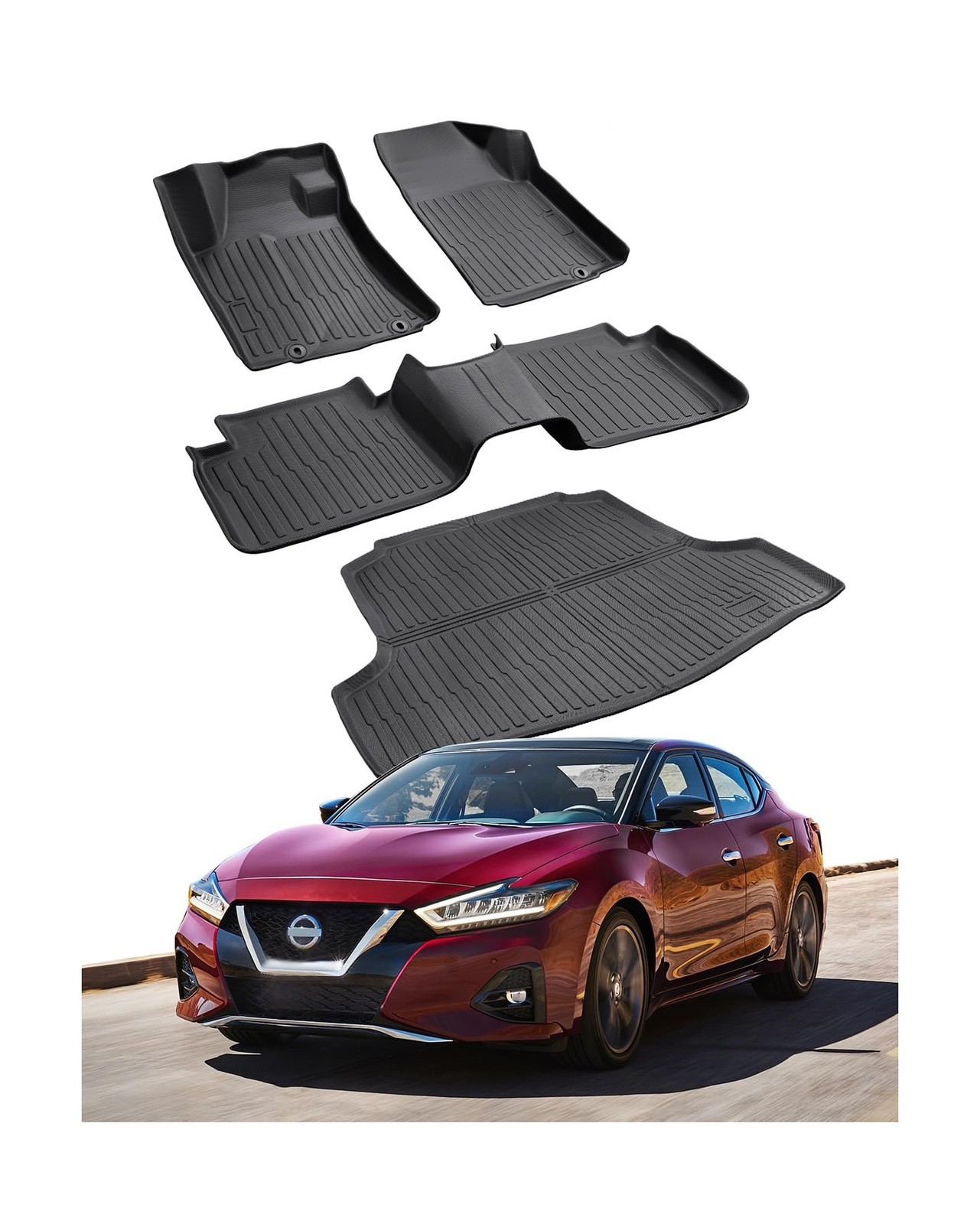 2023-2016 for Nissan Maxima Floor Mats Cargo Liner (S/SL/SR/SV/Platinum),All …