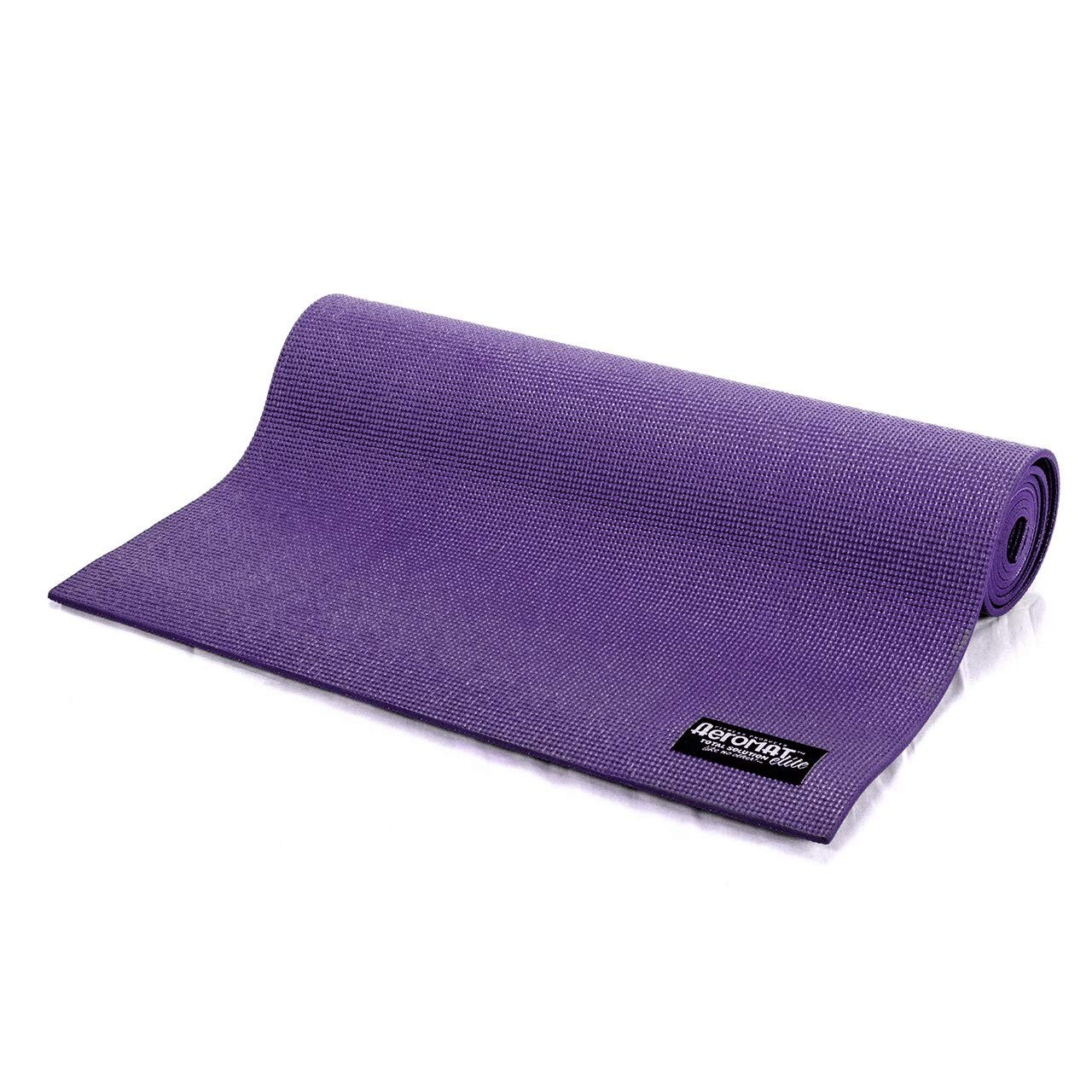 Aeromat Elite Yoga Pilates Mat 72 x 24 Inches Pastel Purple Aeromat Mixed