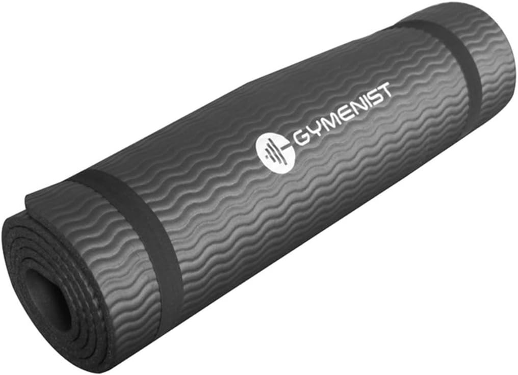 Thick Exercise Yoga Floor Mat Nbr 24 X 71 Inches Great Camping Cardio Workouts