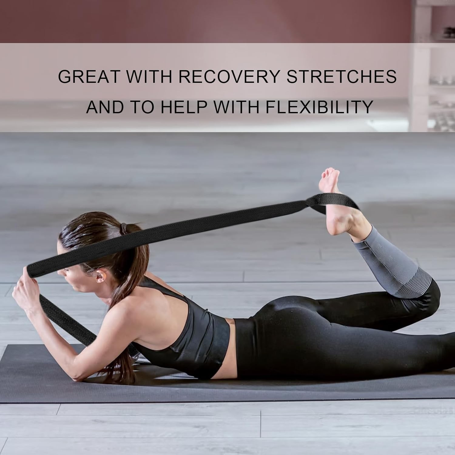 [MAT NOT Included] Yoga Mat Sling, Yoga Mat Straps for Carrying, Easy-Cinch Yoga
