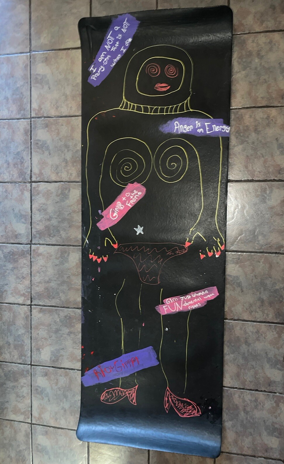 Tall Nike Yoga Mat (6ft)