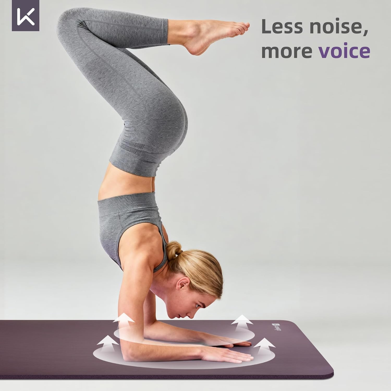 Extra Thick NBR Yoga Mat for Women & Men, 15Mm Thick, 72”X32” Large Exercise Mat