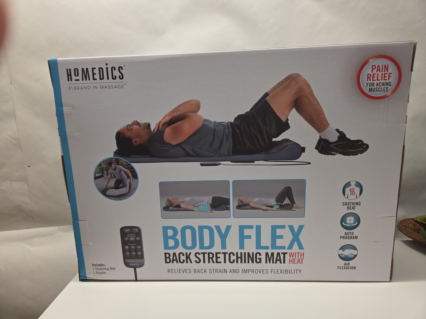 HoMedics Body Flex Stretch Mat W/Heat